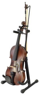 Folding Violin Stand and Bow Holder 